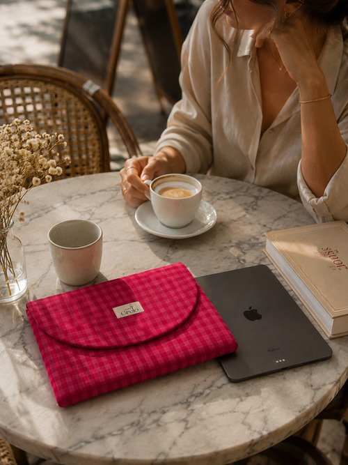 Funda para Tablet 11" Vichy Fucsia