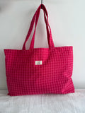 Tote Bag Vichy Fucsia