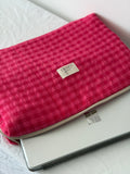 Funda para Portátil 13" Vichy Fucsia
