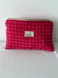 Neceser Mediano Vichy Fucsia