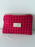 Neceser Pequeño Vichy Fucsia