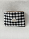 Neceser Mediano Vichy Negro