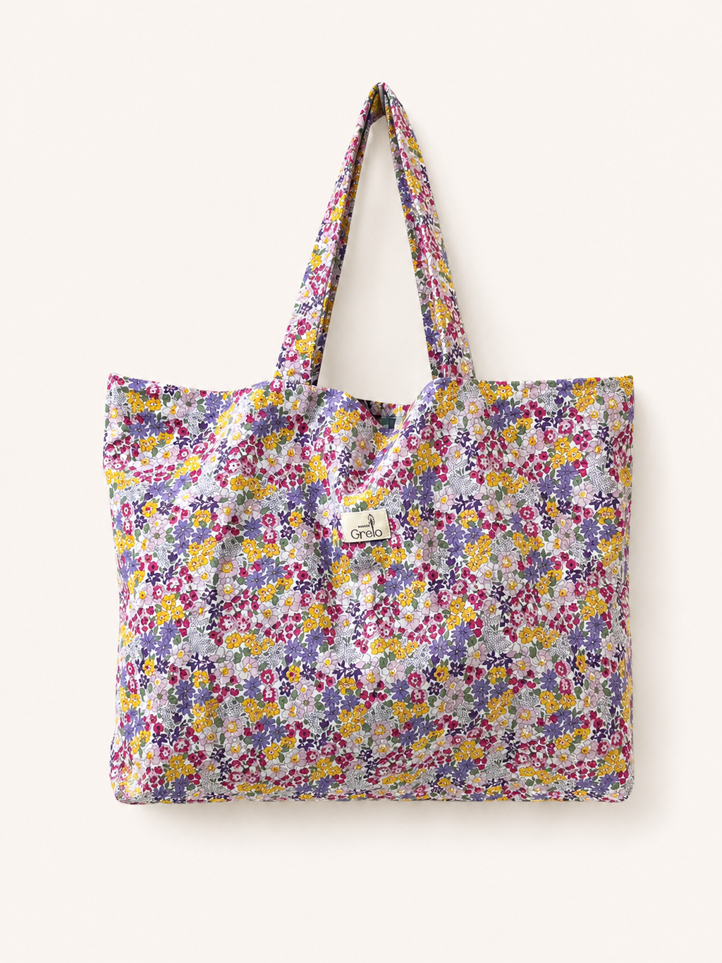 Tote Bag Flores Moradas