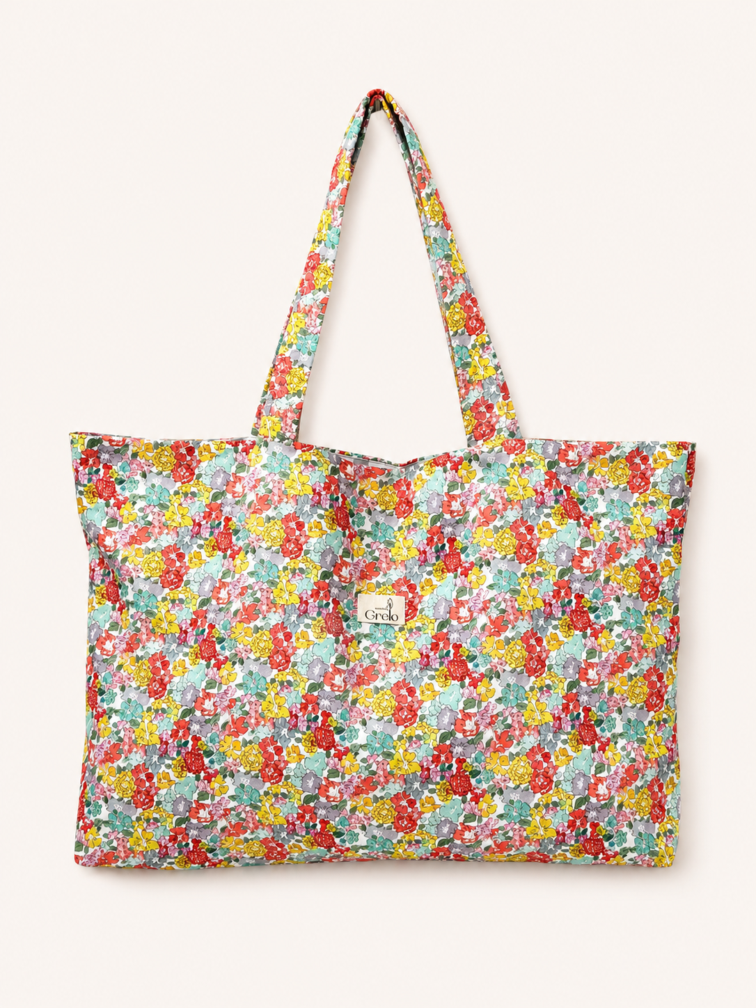 Tote Bag Flores Rosa Vintage