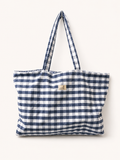 Tote Bag Vichy Azul