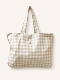 Tote Bag Vichy Beige