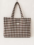 Tote Bag Vichy Marrón