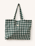Tote Bag Vichy Verde